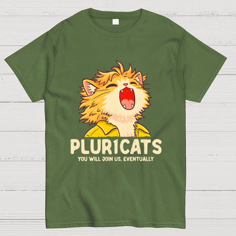 Plural Cats Geek T-Shirt