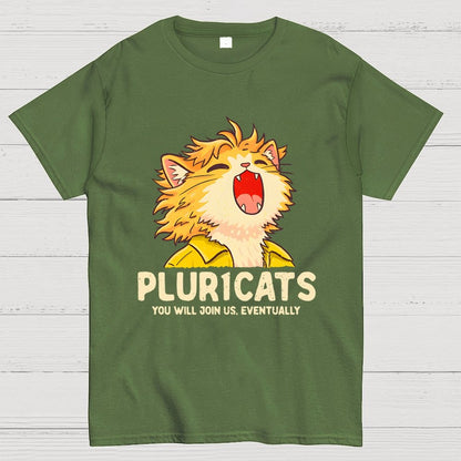 Plural Cats Geek T-Shirt
