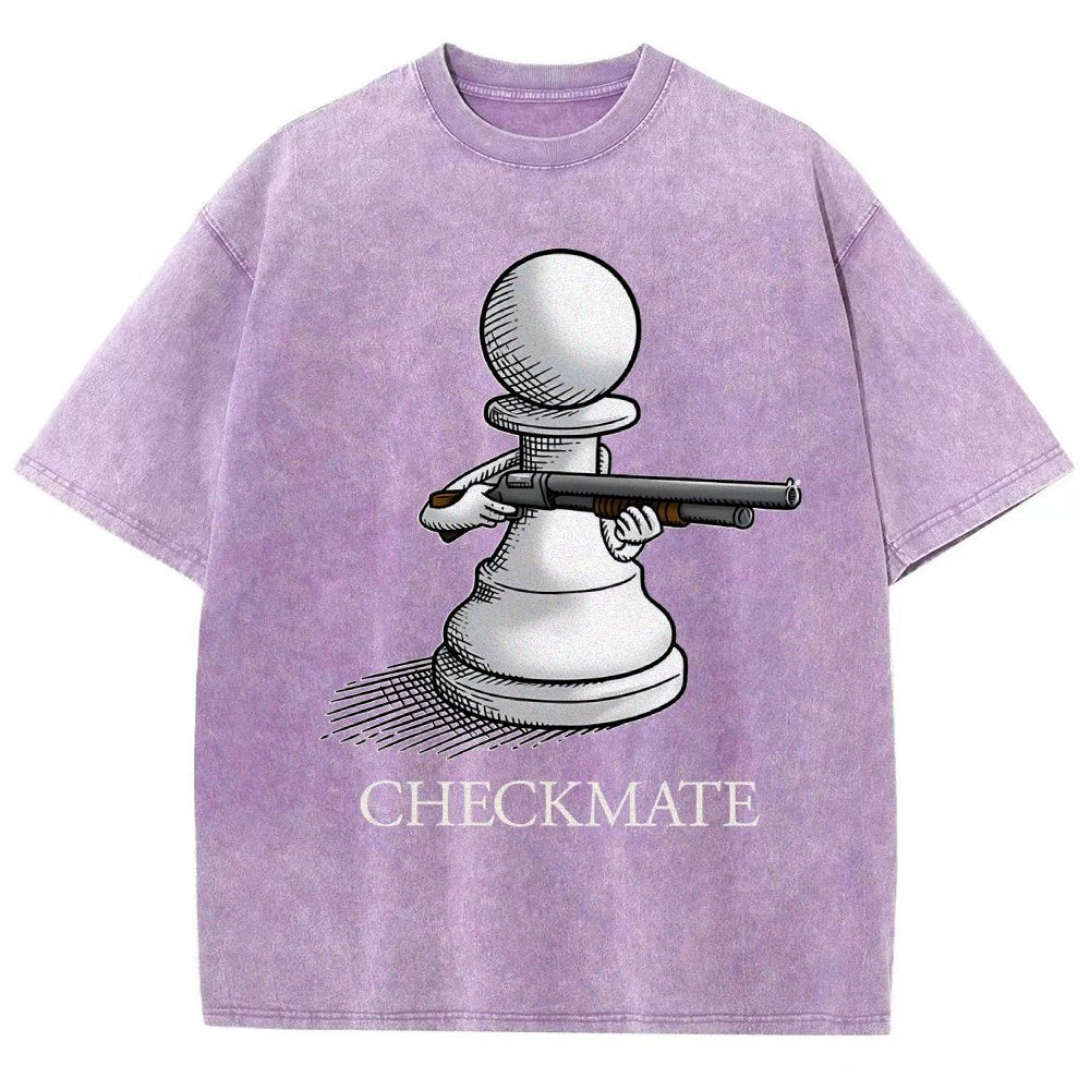 Checkmate Vintage Distressed T-shirt