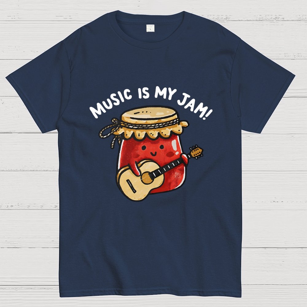Music Is My Jam Geek T-Shirt