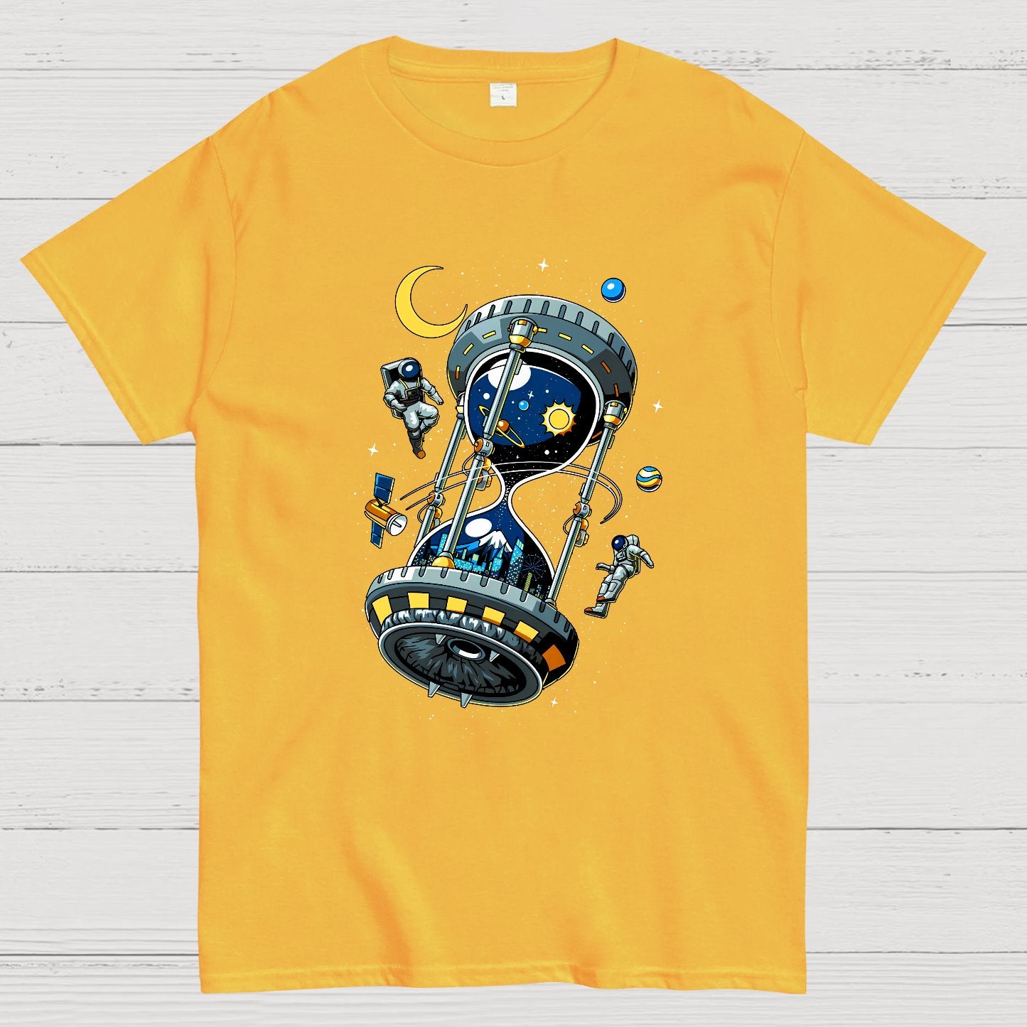 Space Hourglass Geek T-Shirt