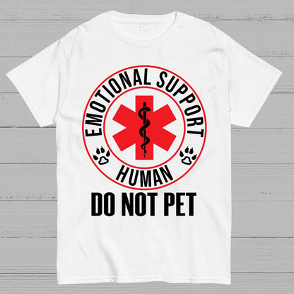 Emotional Support Human Do Not Pet Geek T-Shirt