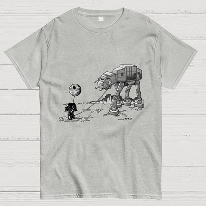 Empire Robot Dog-Planet Battles Geek T-Shirt