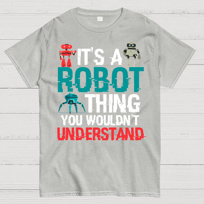 Robot Science Geek T-Shirt
