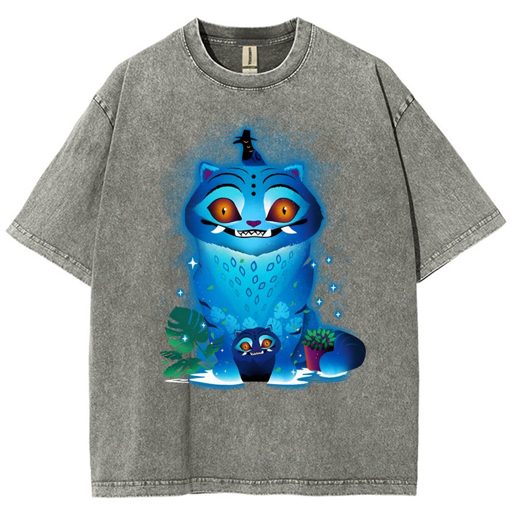 Derpy K-Tiger Vintage Distressed T-shirt