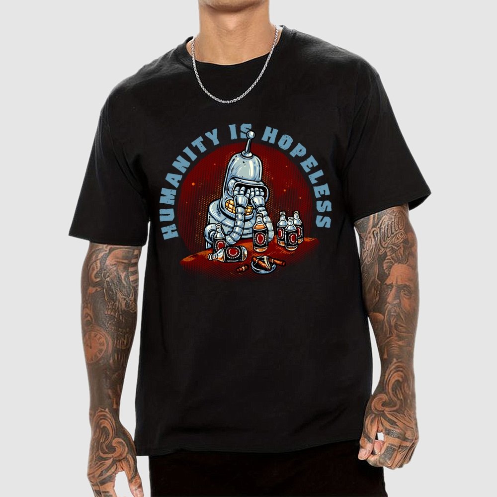 Humanity Is Hopeless Geek T-Shirt