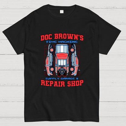 Time Machine Repair Shop Geek T-Shirt