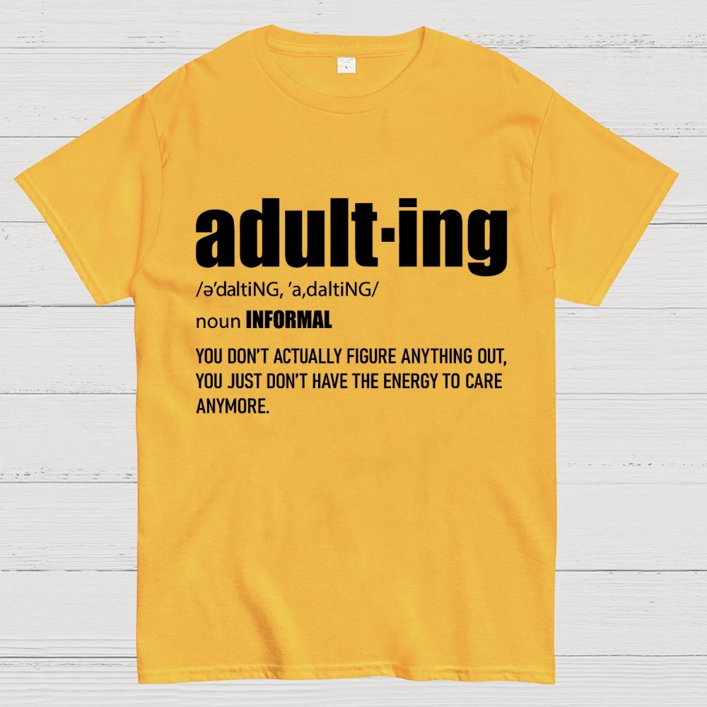 ADULT-ING Unisex Geek T-Shirt