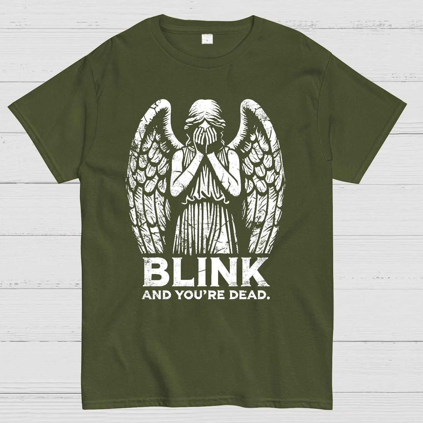 Blink And You're Dead Geek T-Shirt