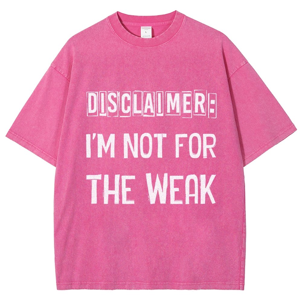 Disclaimer Vintage Distressed T-shirt
