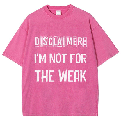 Disclaimer Vintage Distressed T-shirt