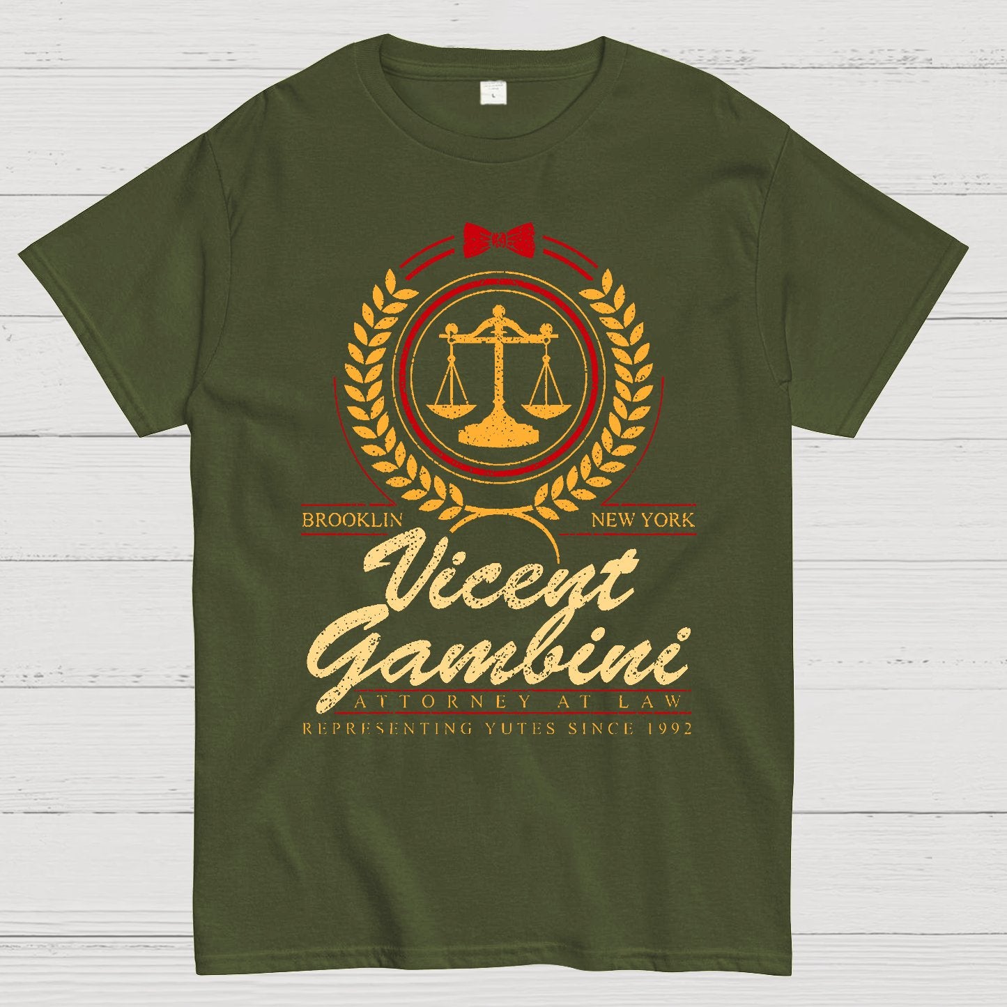 Brooklyn Lawyer Courtroom Genius Geek T-Shirt