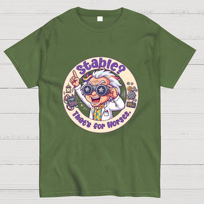 Stable That’S For Horses Art Print Geek T-Shirt