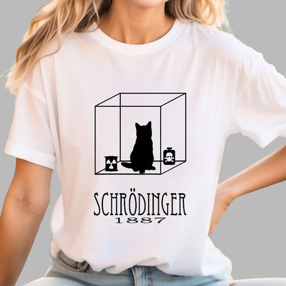 Schrodinger's Cat, Physics Gift Geek Science T-Shirt