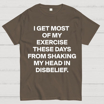Shaking My Head Sarcastic Geek T-Shirt