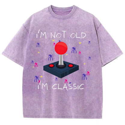 I'm Not Old I'm Classic Video Game Vintage Distressed T-shirt