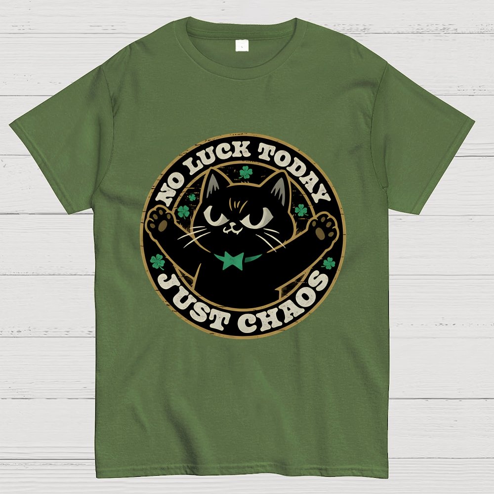No Luck Today Geek T-Shirt