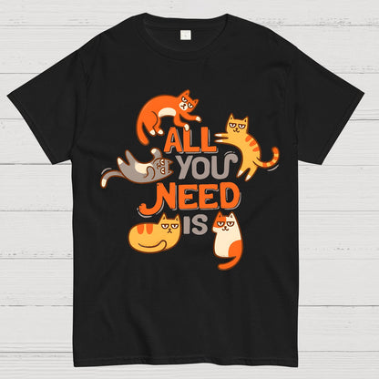 All You Need Is Cat Geek T-Shirt