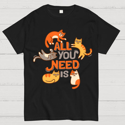 All You Need Is Cat Geek T-Shirt