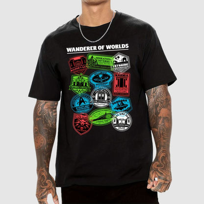Geek Travel Stamp Geek T-Shirt