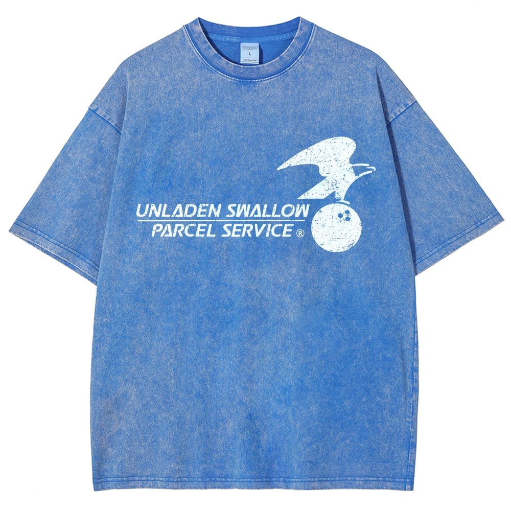 Unladen Swallow Shipping Service Vintage Distressed T-shirt