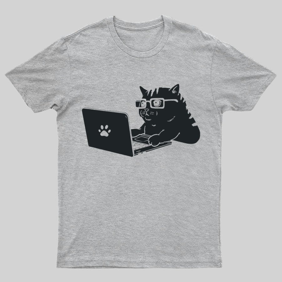 Cats & Computers Geeky T-Shirt