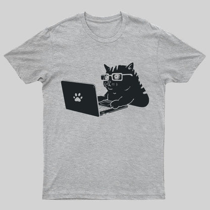 Cats & Computers Geeky T-Shirt