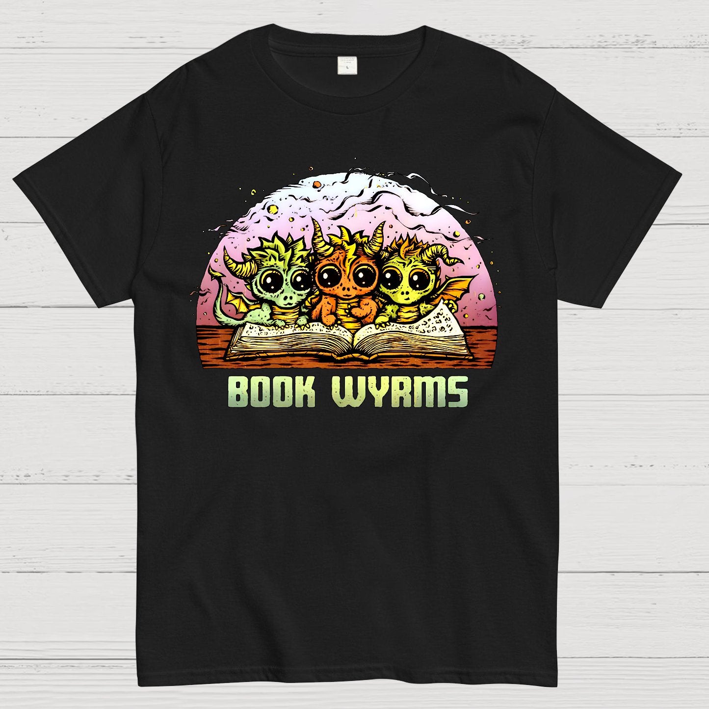 Book Dragon Geek T-Shirt