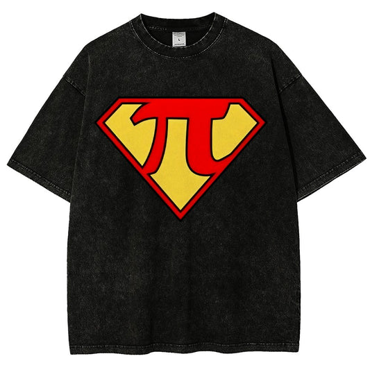 Super Pi Hero Vintage Distressed T-shirt