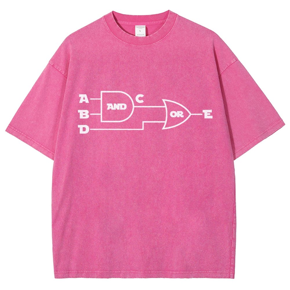 And-Or Vintage Distressed T-shirt