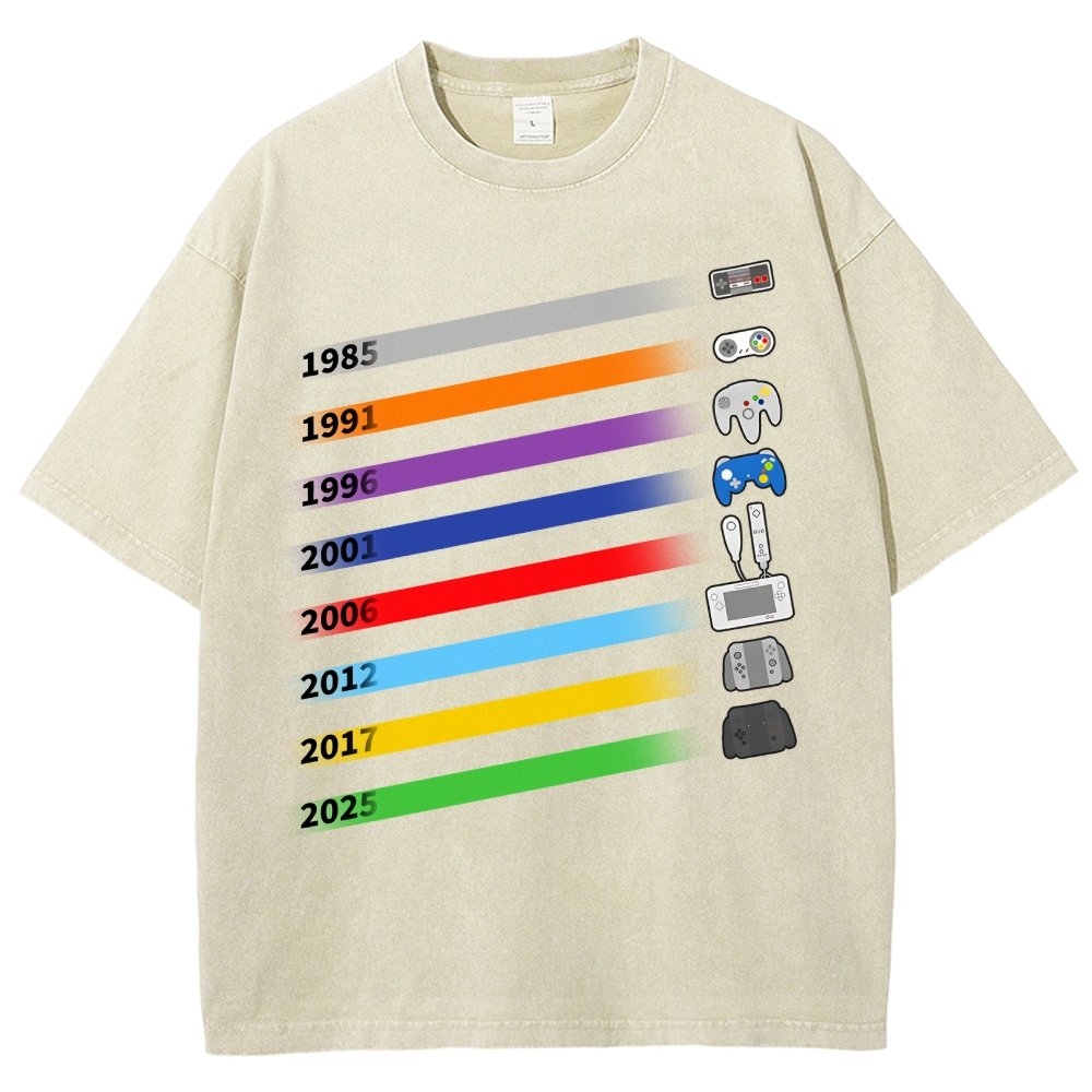 ConsoleEvolution Vintage Distressed T-shirt