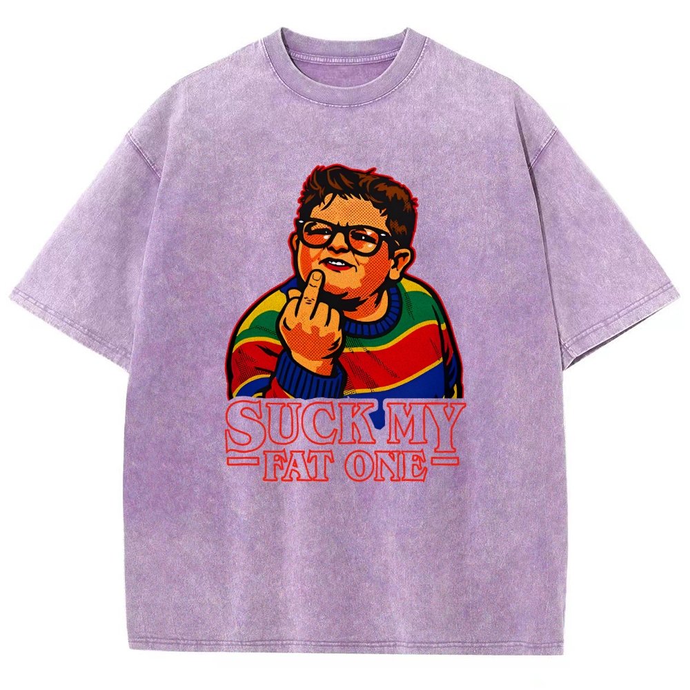 Suck My Fat One Vintage Distressed T-shirt