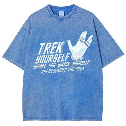 Travel Yourself Vintage Distressed T-shirt