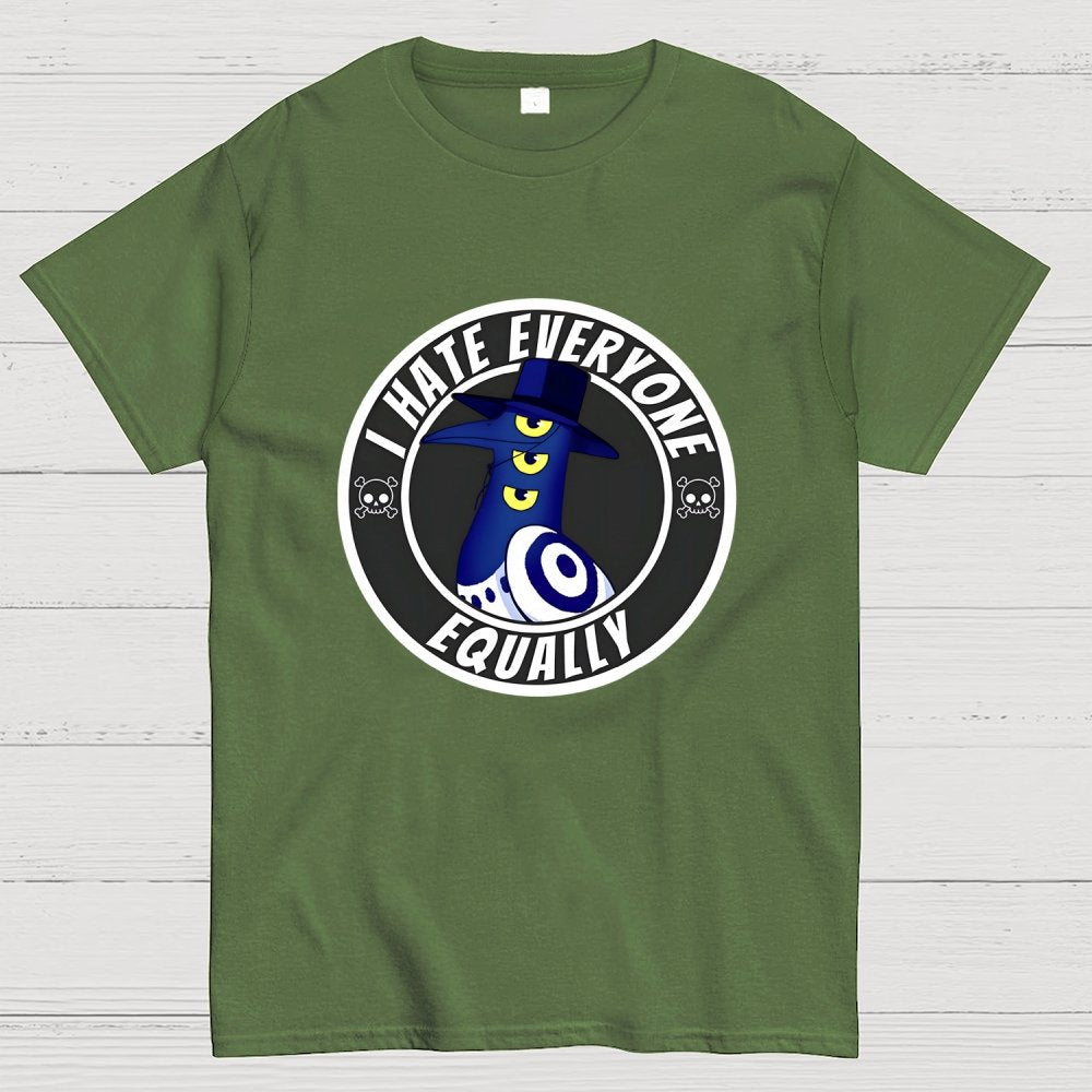 I Hate Everyone Equally Geek T-Shirt