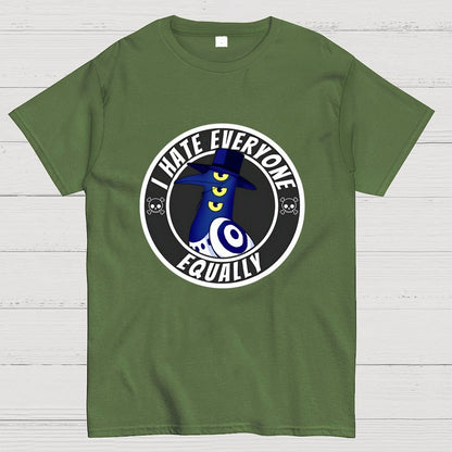 I Hate Everyone Equally Geek T-Shirt