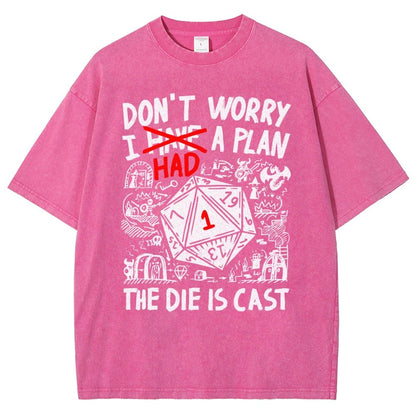 The Die Is Cast Vintage Distressed T-shirt