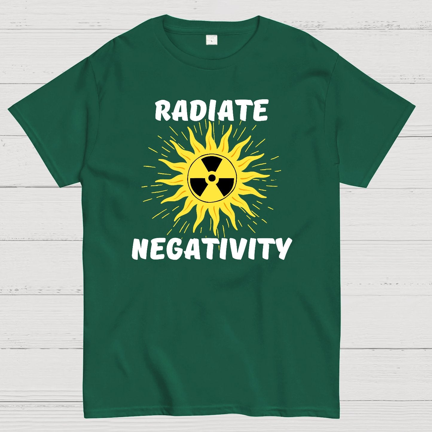 Radiate Negativity Geek T-Shirt