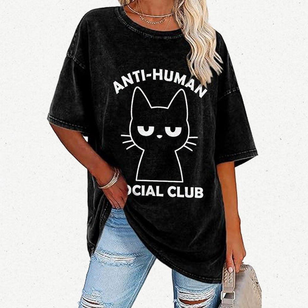 Anti-Human Social Club Vintage Distressed T-shirt