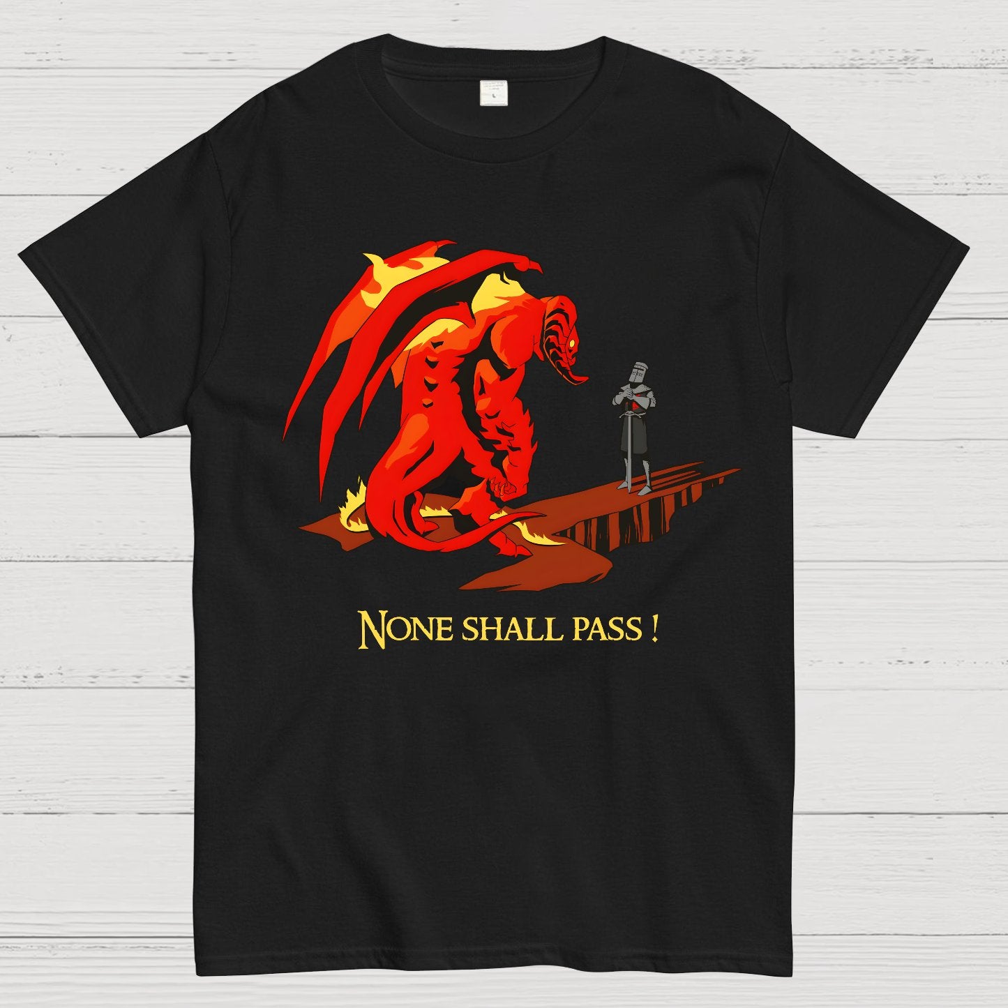 None Shall Pass Geek T-Shirt