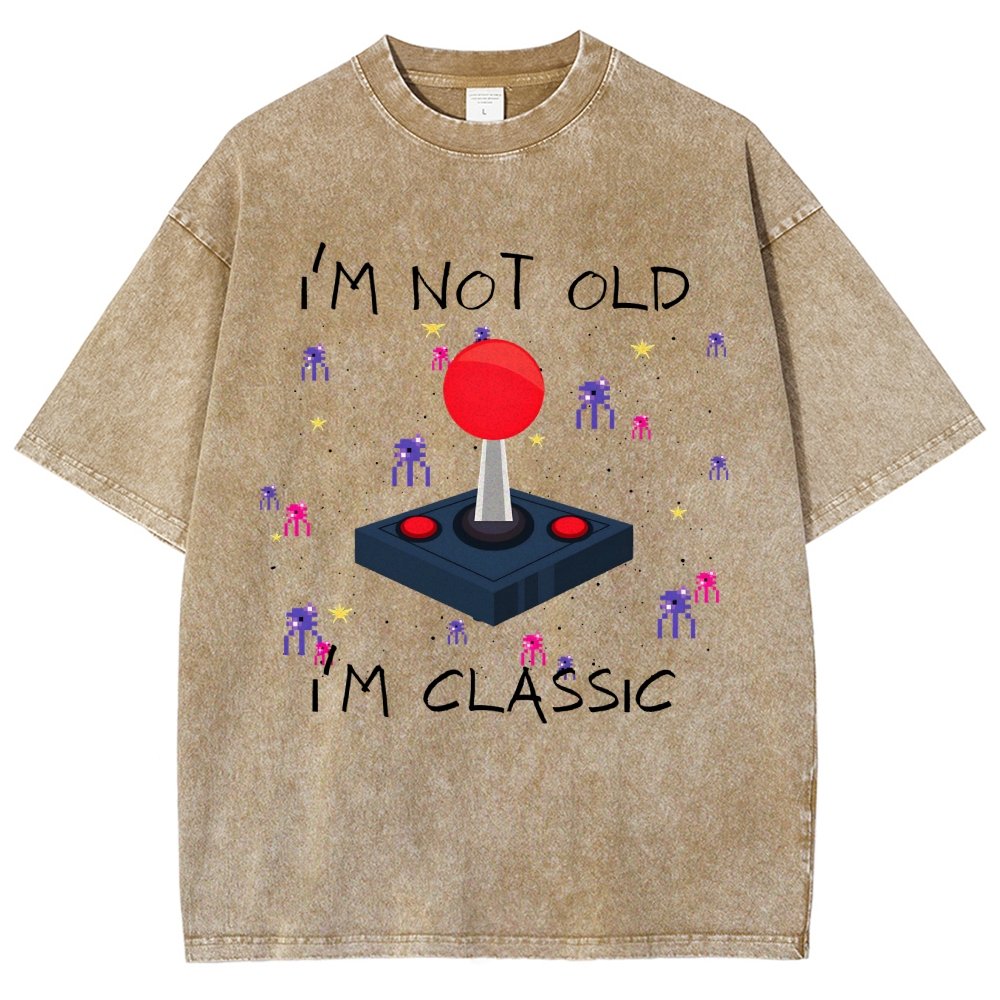I'm Not Old I'm Classic Video Game Vintage Distressed T-shirt