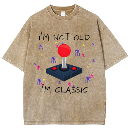 I'm Not Old I'm Classic Video Game Vintage Distressed T-shirt