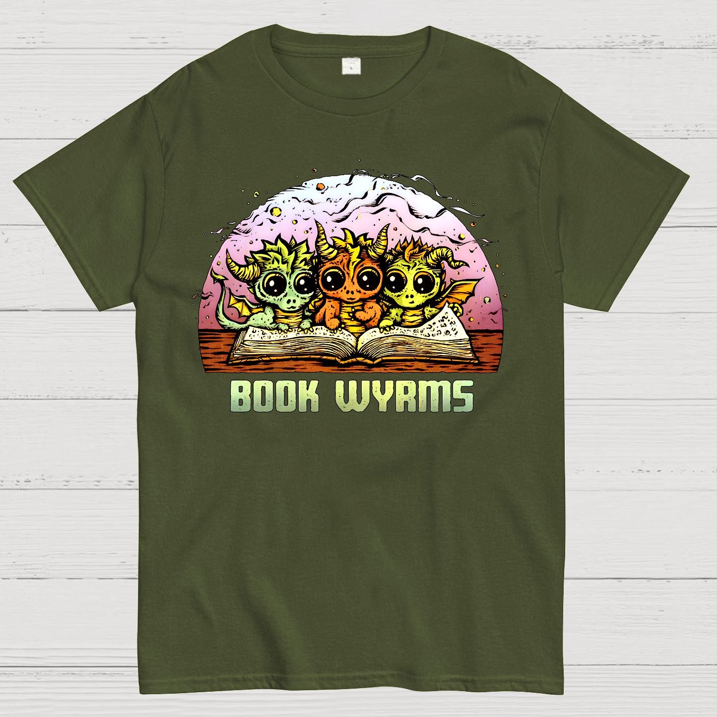Book Dragon Geek T-Shirt