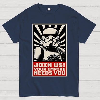 Join Us Your Realm Needs You Geek T-Shirt