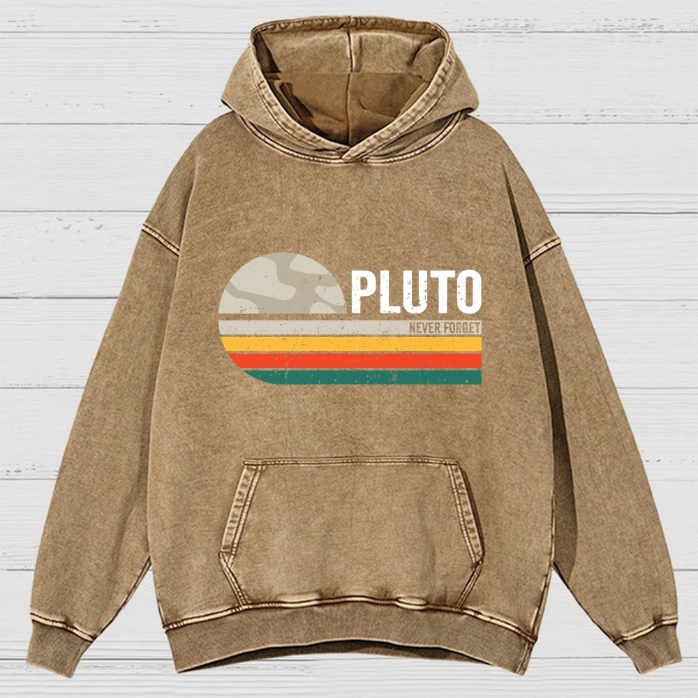 Pluto Vintage Vintage Distressed Hoodie