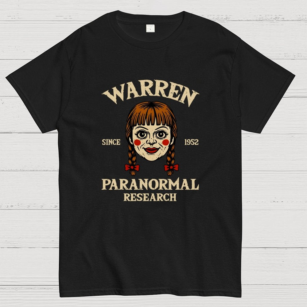 Warren Paranormal Research Geek T-Shirt