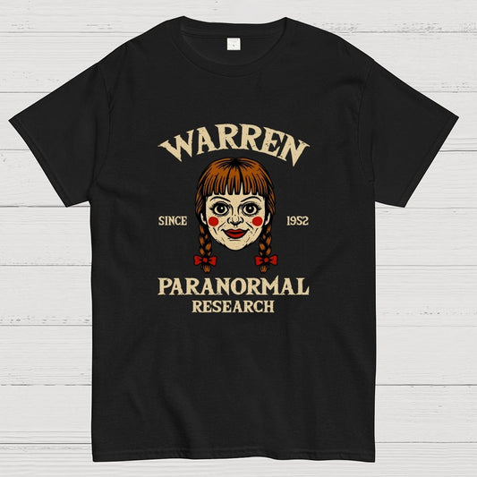 Warren Paranormal Research Geek T-Shirt