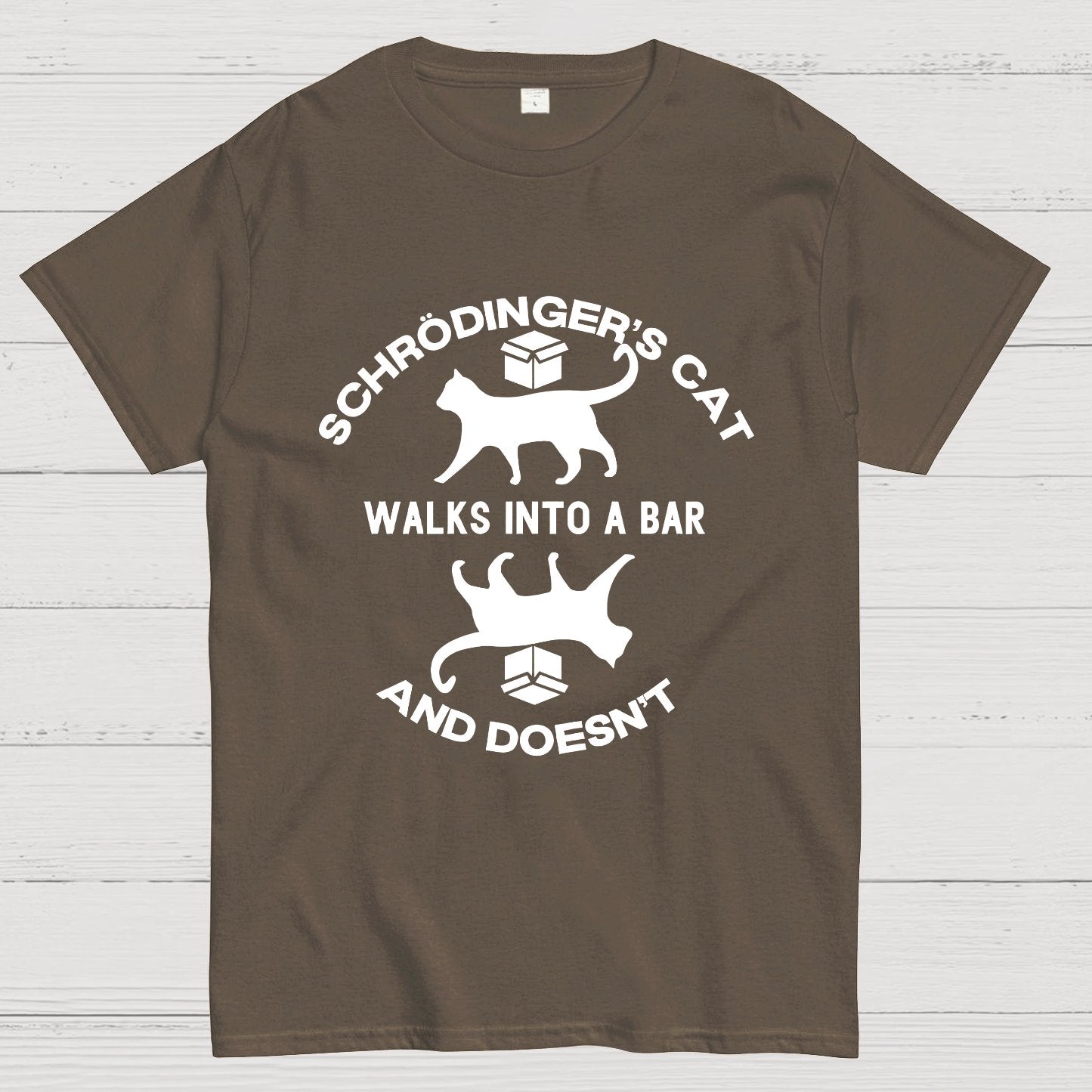Schrödinger's Cat Geeky T-Shirt