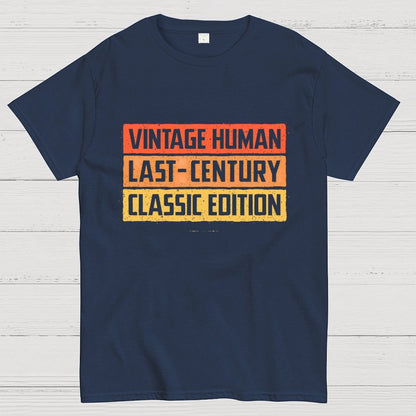 Vintage Human Geek T-Shirt