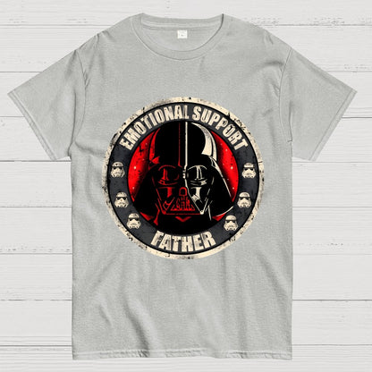 Emotional Support Father Geek T-Shirt