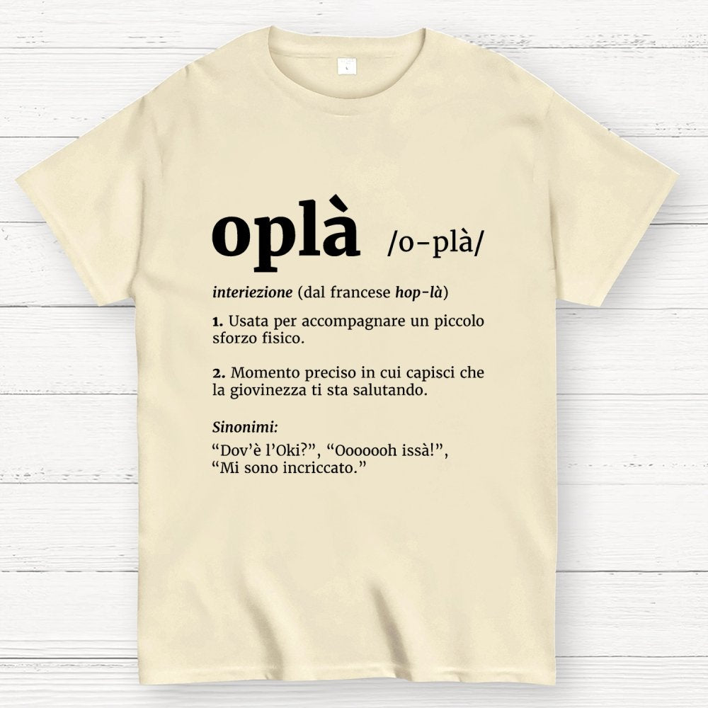 Oplà! Definizione Meme Geek T-Shirt